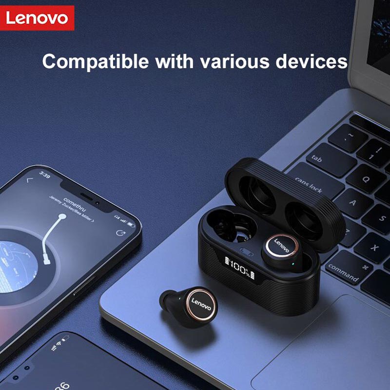 هندزفری بلوتوث دو تایی Lenovo Live Pods LP12