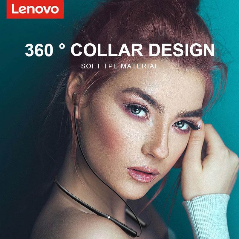 هندزفری بلوتوث دورگردنی Lenovo XE66