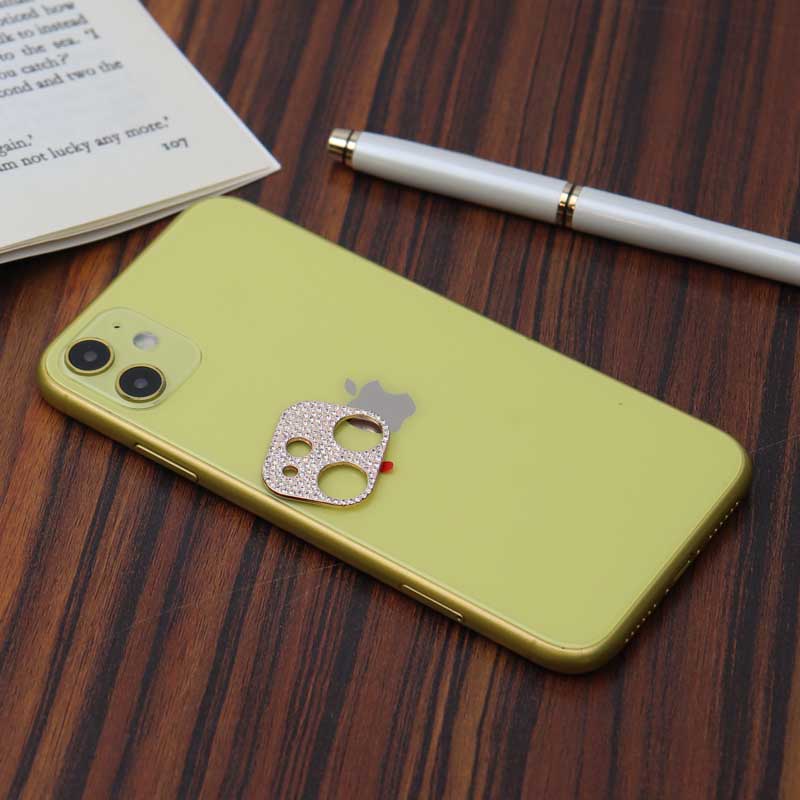 محافظ لنز نگین دار iPhone 11/12 Mini