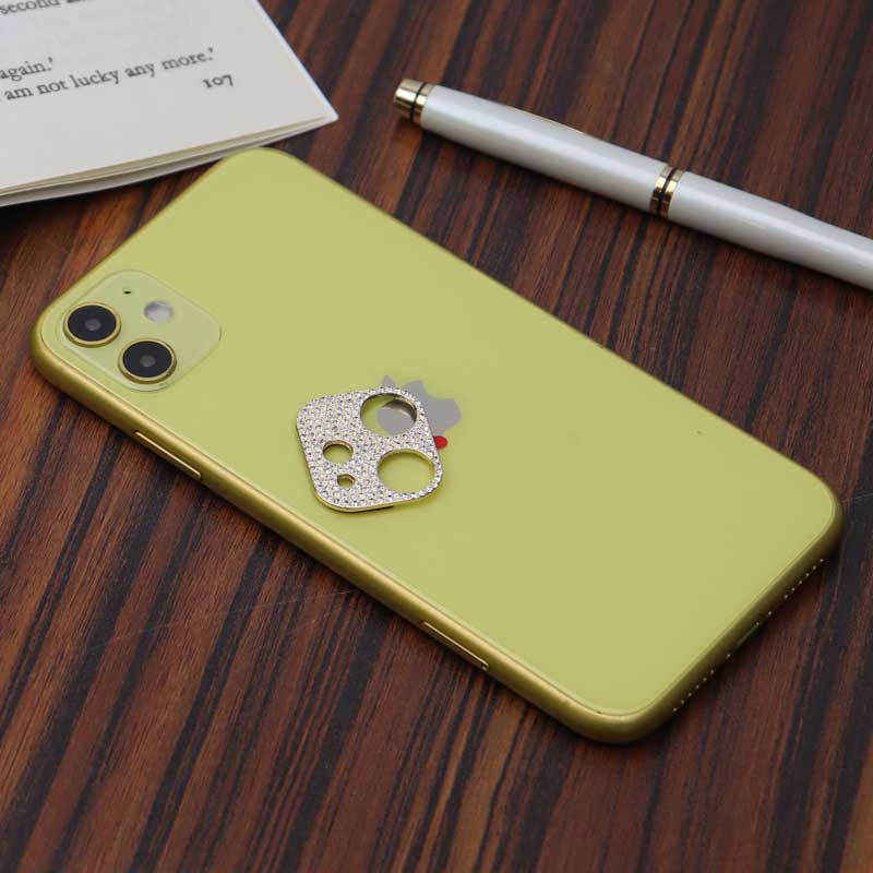 محافظ لنز نگین دار iPhone 11/12 Mini