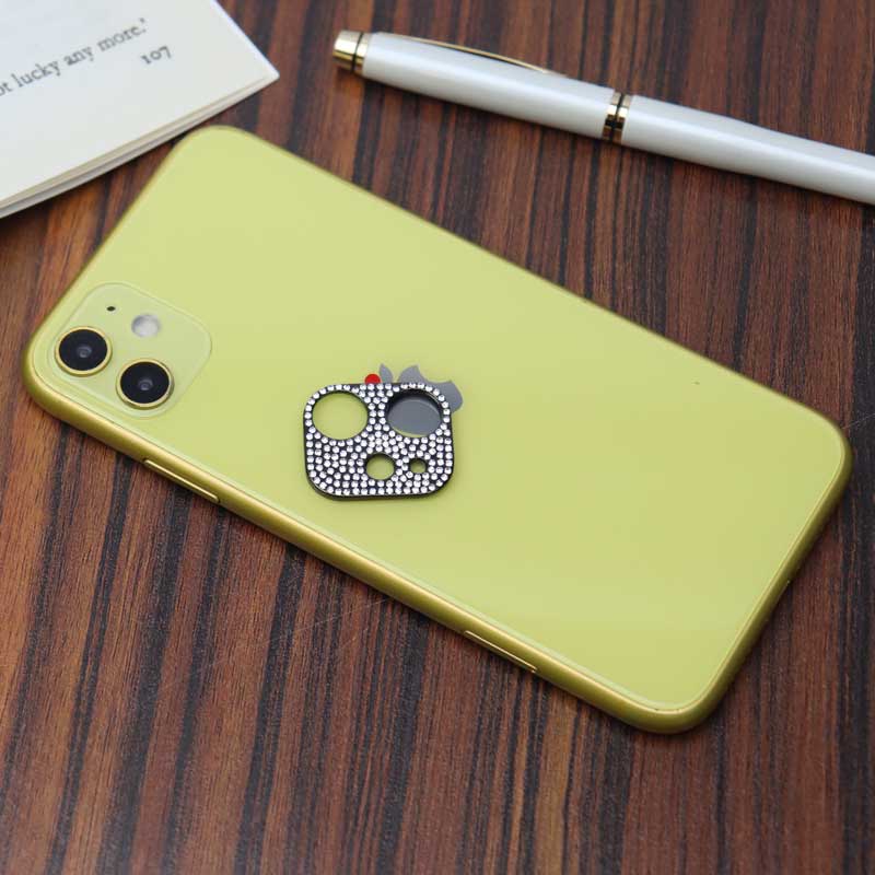 محافظ لنز نگین دار iPhone 11/12 Mini