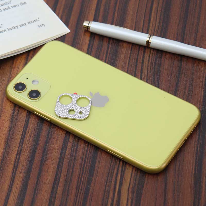 محافظ لنز نگین دار iPhone 11/12 Mini