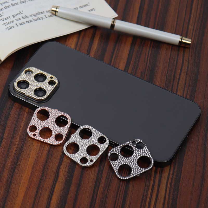 محافظ لنز نگین دار iPhone 12 Pro Max