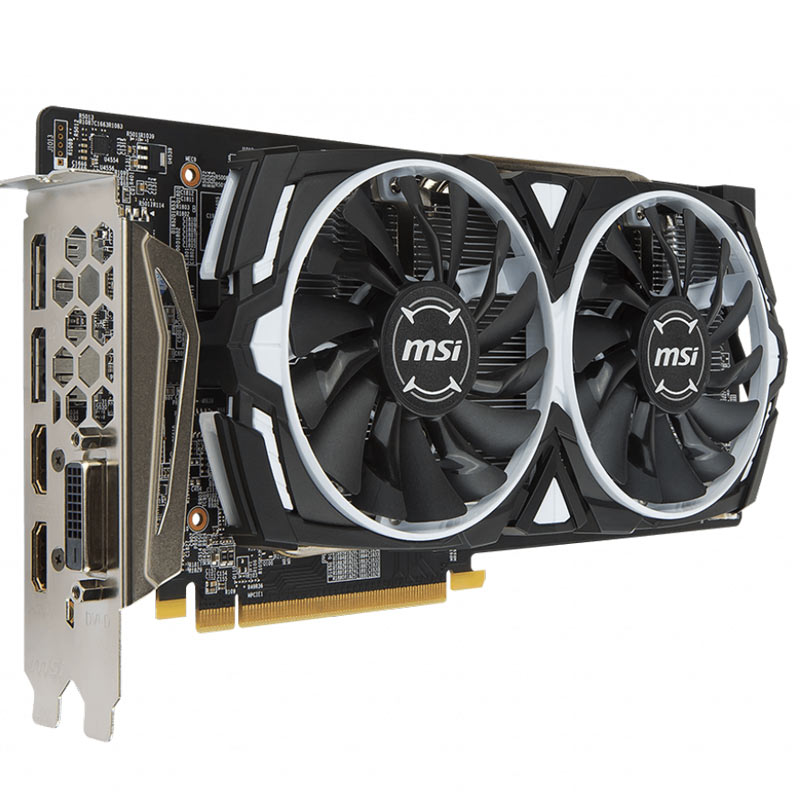 کارت گرافیک MSI RADEON RX 580 ARMOR 8G OC GDDR5 256Bit