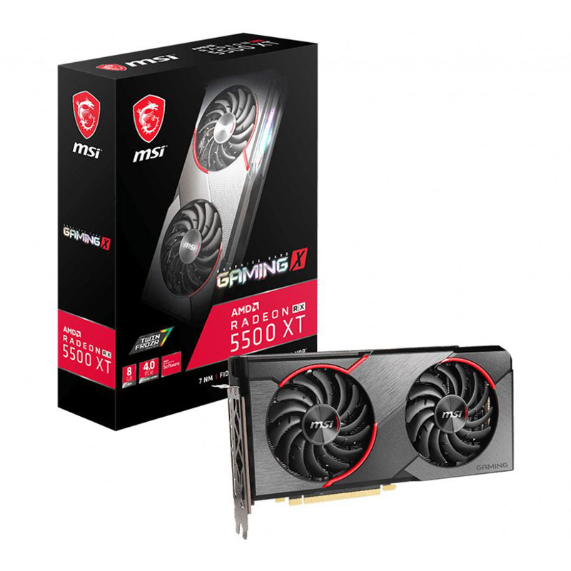 کارت گرافیک MSI RADEON RX5500 XT 8GB GDDR6