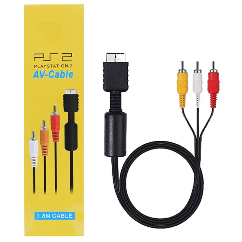 کابل تصویر کامپوننت Macher MR-119 PS2 To RCA 1.8m