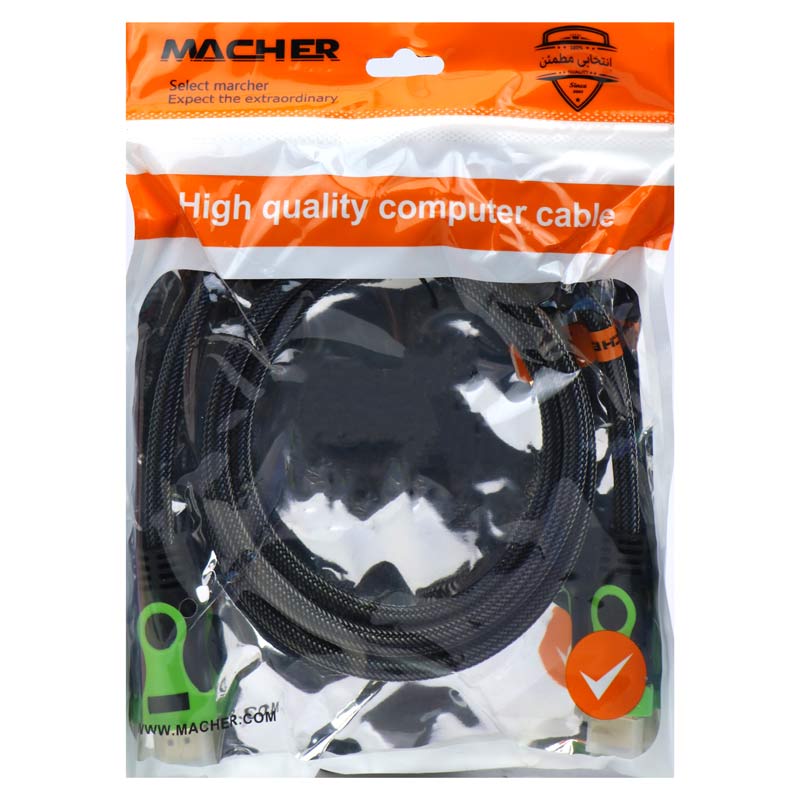 کابل Macher MR-90 HDMI 1.5m پوست ماری