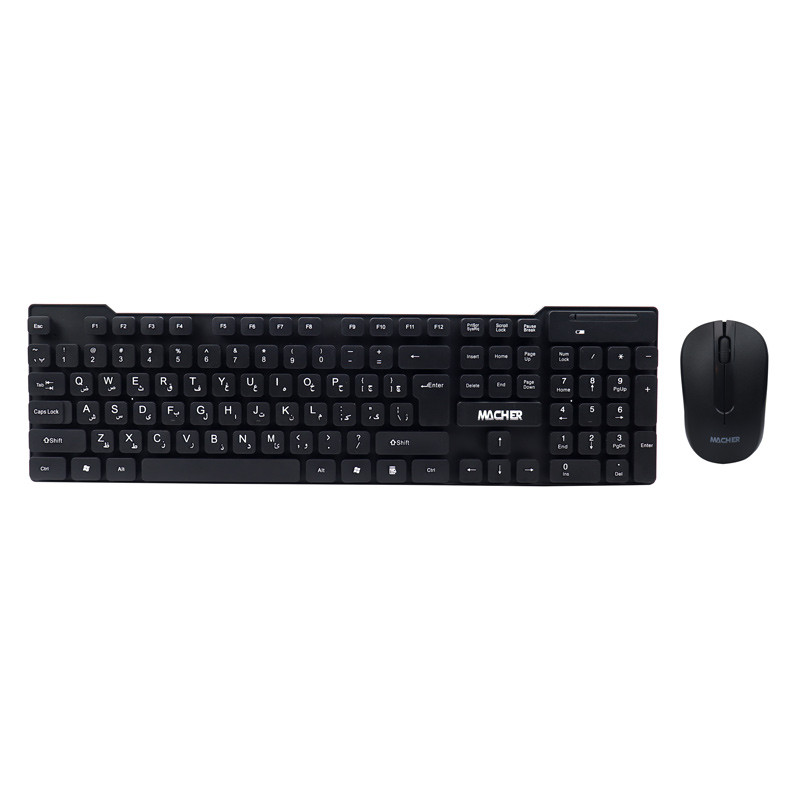 کیبورد و موس بی سیم مچر MR-W402