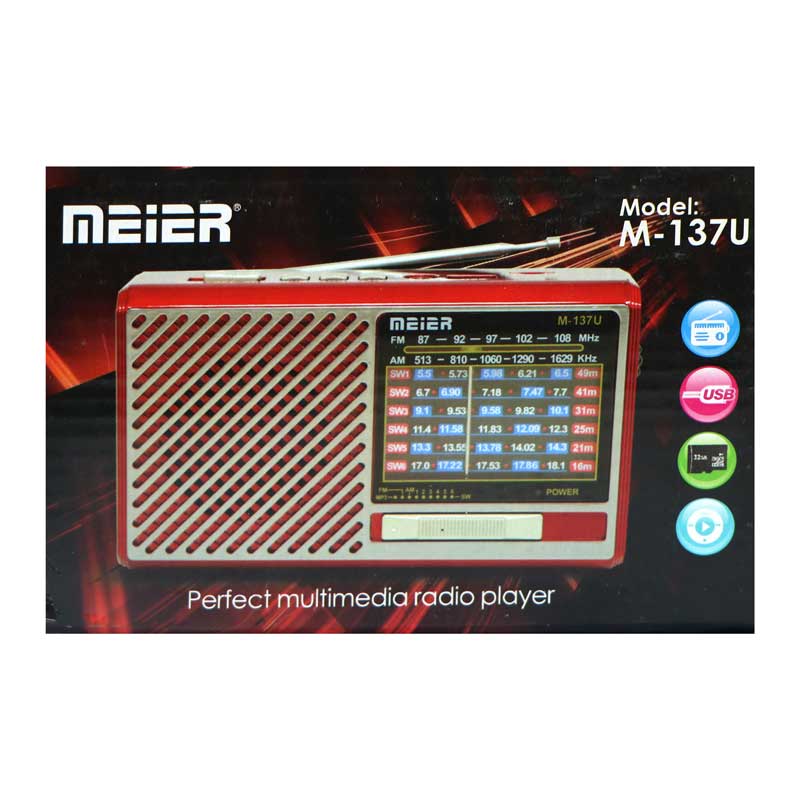 رادیو اسپیکر رم و فلش خور Meier M-137U