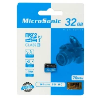 رم میکرو 32 گیگ میکروسونیک MicroSonic U1 C10 70MB/s