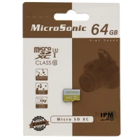 رم میکرو 64 گیگ میکروسونیک MicroSonic U3 C10 90MB/s