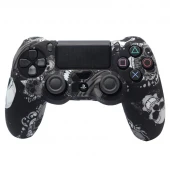روکش دسته بازی PS4 طرح کله اسکلت مشکی