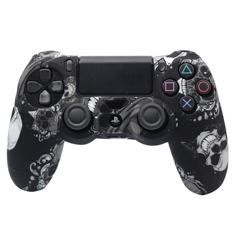 روکش دسته بازی PS4 طرح کله اسکلت مشکی