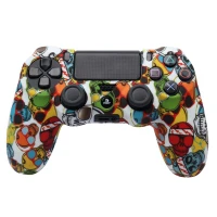 روکش دسته بازی PS4 طرح اسکلت و عینک
