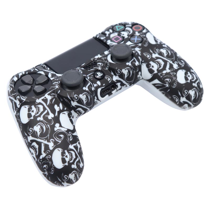 روکش دسته بازی PS4 طرح اسکلت مشکی