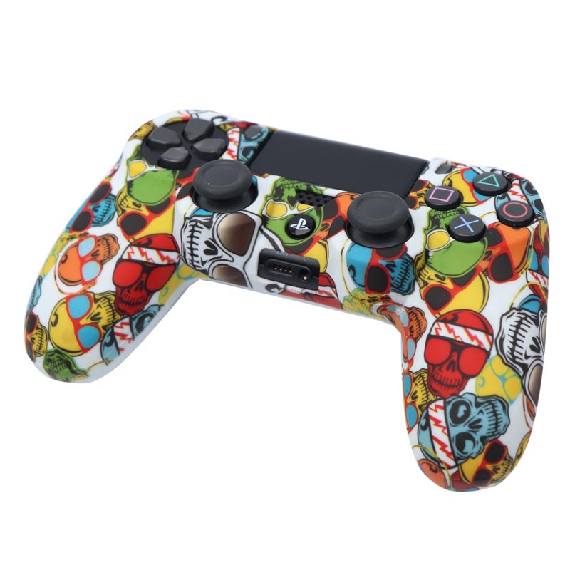 روکش دسته بازی PS4 طرح اسکلت و عینک
