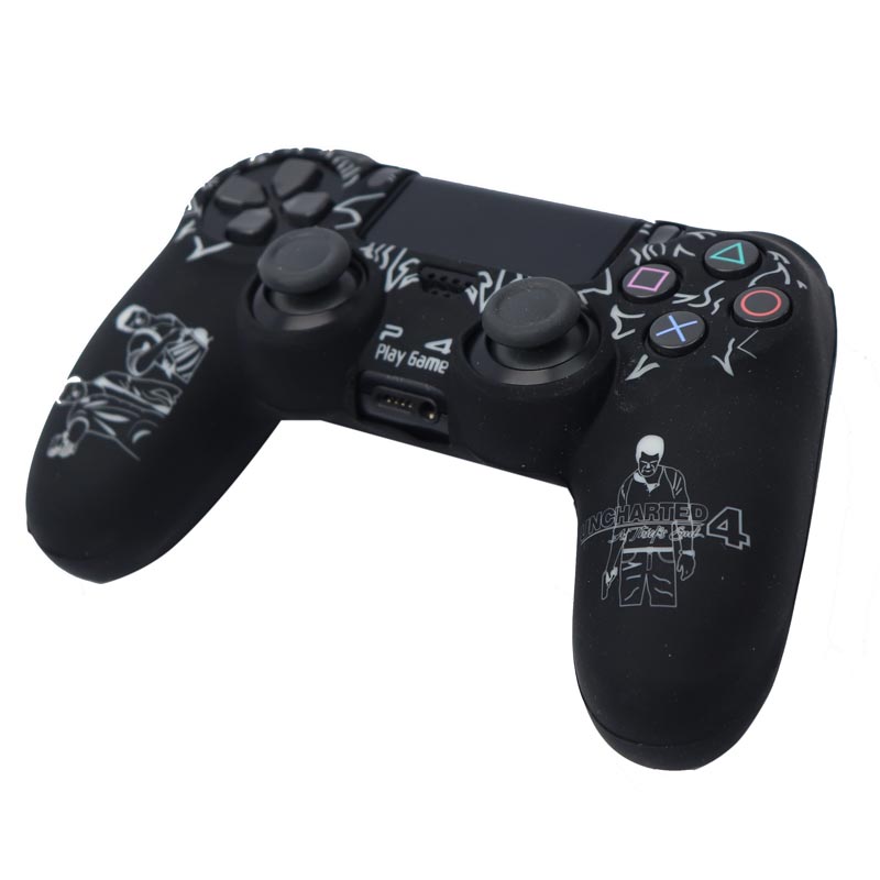 روکش دسته بازی PS4 طرح Uncharted مشکی