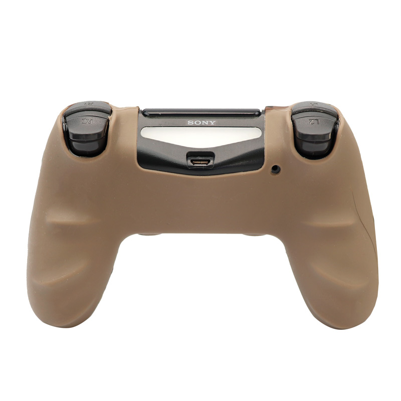 روکش دسته بازی PS4 طرح چریکی مشکی قهوه ای + روکش آنالوگ هدیه