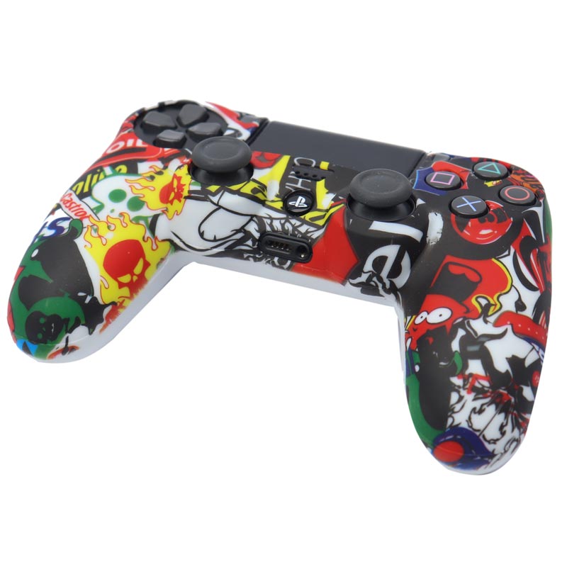 روکش دسته بازی PS4 فانتزی طرح Hot Weel Castrol