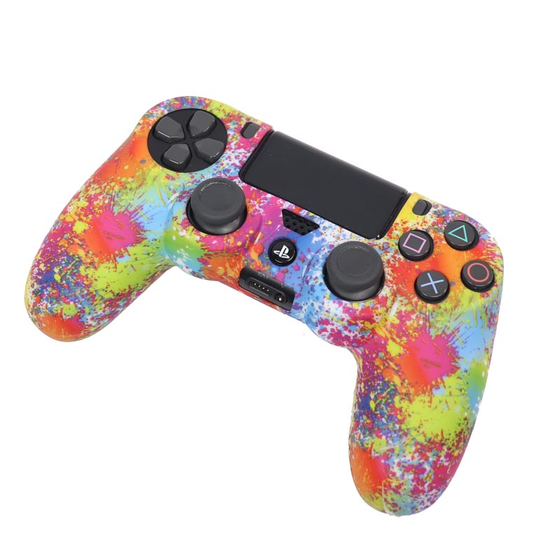 روکش دسته بازی PS4 طرح فانتزی رنگی