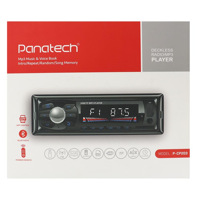 پخش کننده خودرو پاناتک Panatech P-CP203