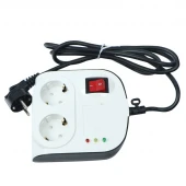 محافظ برق یخچال و فریزر ۲ خانه ارت دار پارت الکتریک PE8787 با کابل ۱/۸ متری