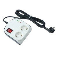 محافظ برق یخچال و فریزر 2 خانه ارت دار پارت الکتریک PE8790 با کابل 5 متری