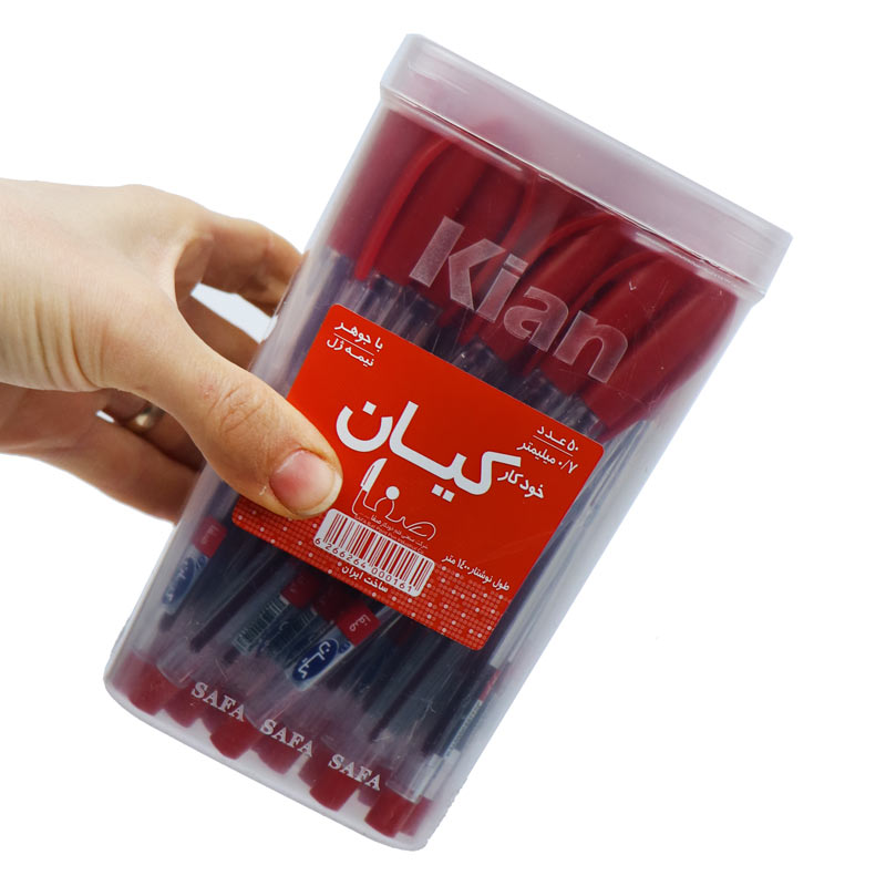 خودکار کیان نوک 0٫7 میلی متر بسته 50 عددی
