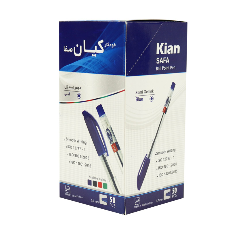 خودکار کیان نوک 0٫7 میلی متر بسته 50 عددی