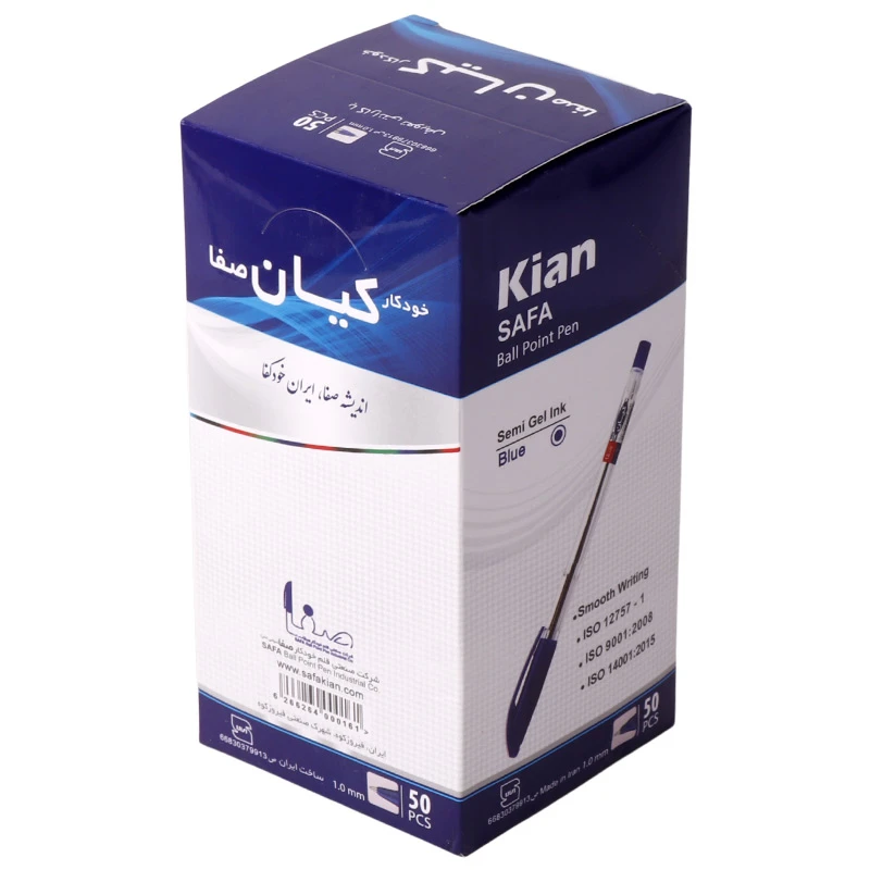 خودکار کیان Kian 1mm بسته 50 عددی