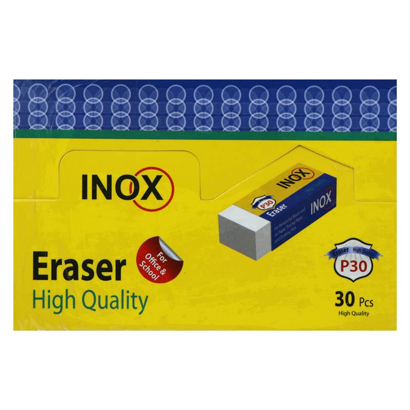 پاک کن Inox مدل P30 بسته 30 عددی