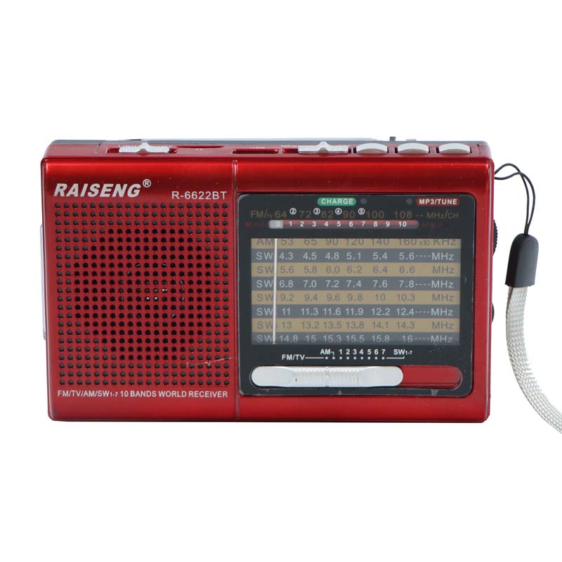 رادیو اسپیکر بلوتوثی رم و فلش خور Raiseng R-6622BT
