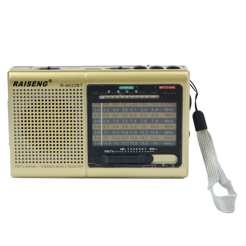 رادیو اسپیکر بلوتوثی رم و فلش خور Raiseng R-6622BT