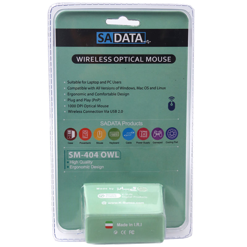 موس بی سیم SADATA SM-404 OWL
