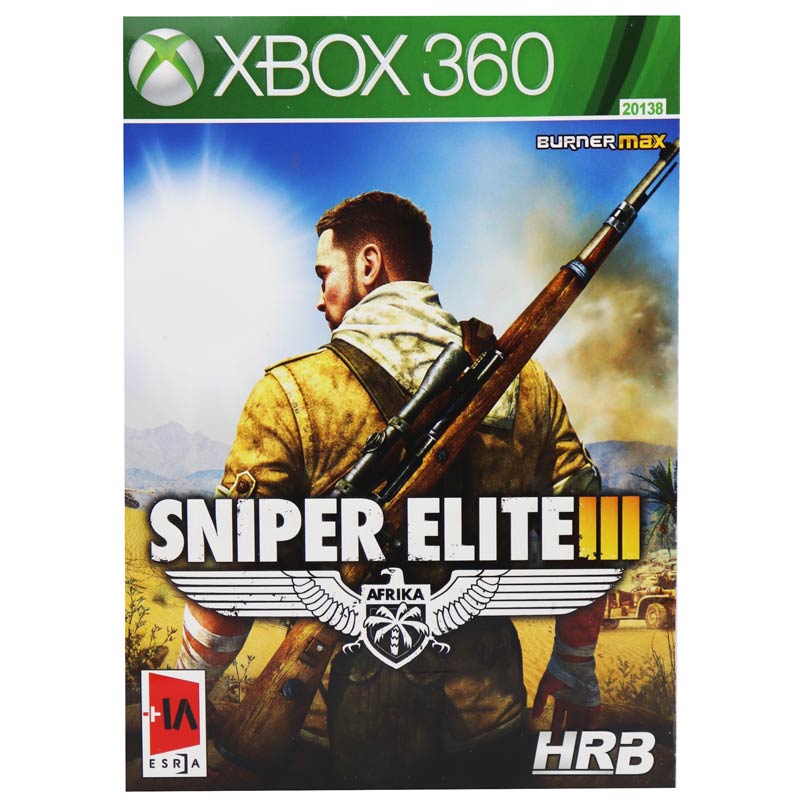 بازی SNIPER ELITE III HRB مناسب برای XBOX 360