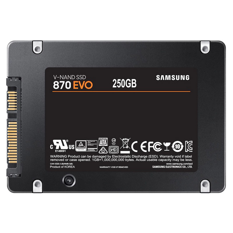 حافظه SSD سامسونگ Samsung 870 EVO 250GB