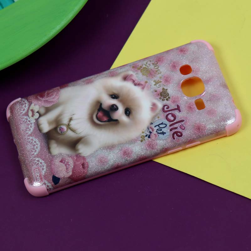 قاب فانتزی برجسته اکلیلی صورتی سامسونگ Galaxy Grand Prime
