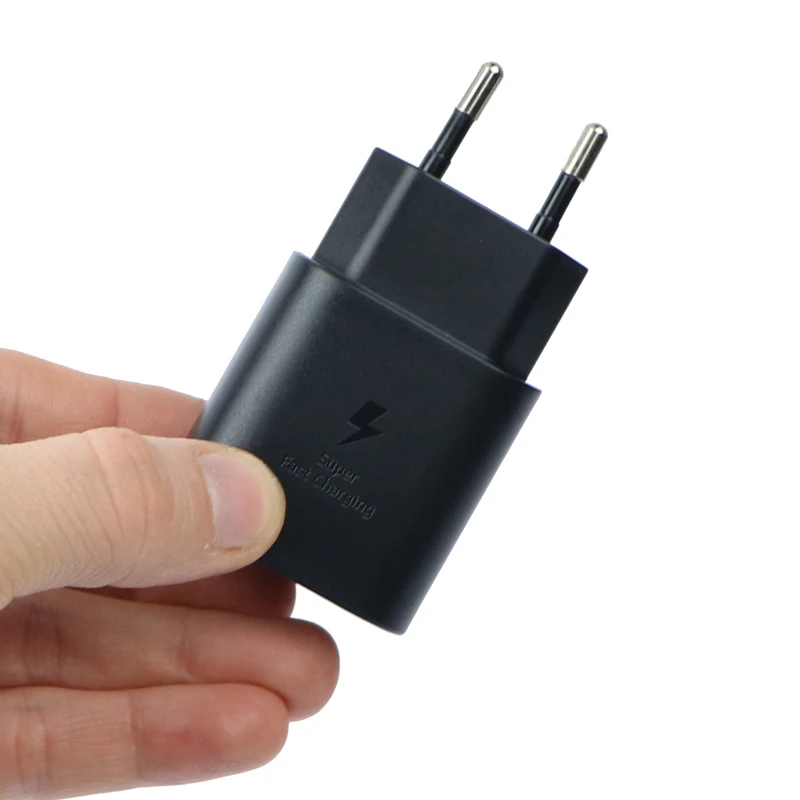 شارژر دیواری 25 وات سامسونگ Note 10 PD سرجعبه