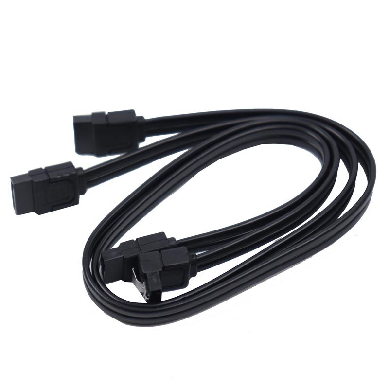 کابل Sata Data 40cm قفل دار بسته 2 عددی