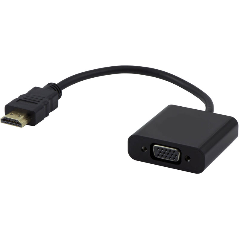 تبدیل Shark HDMI To VGA + کابل صدا