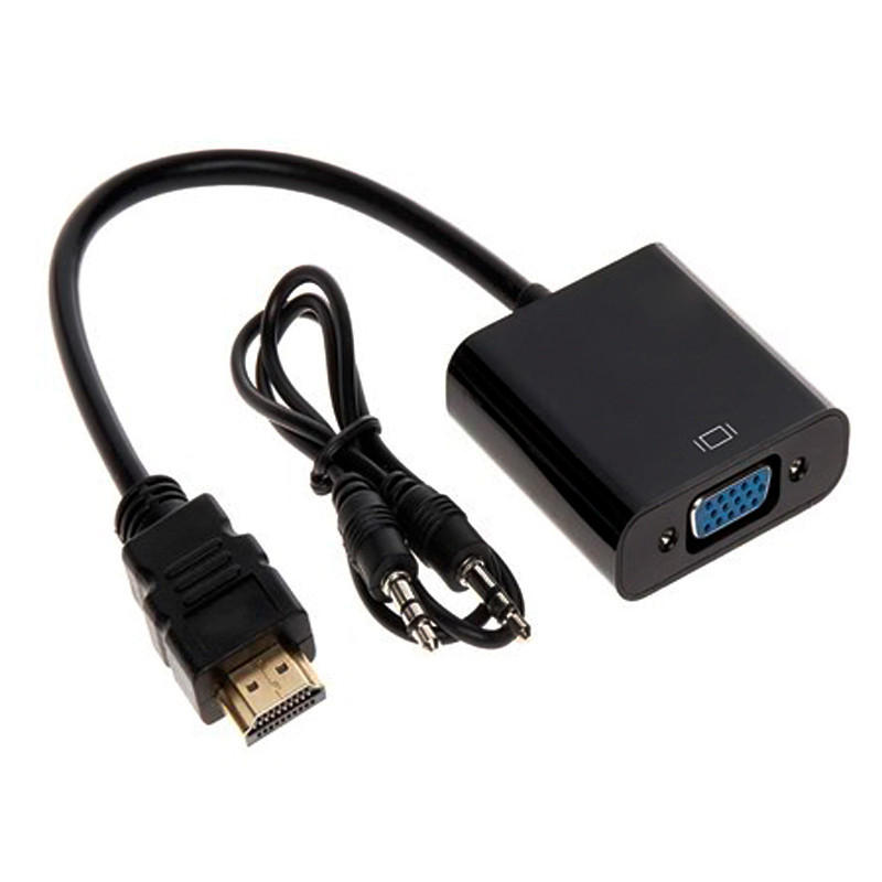 تبدیل Shark HDMI To VGA + کابل صدا