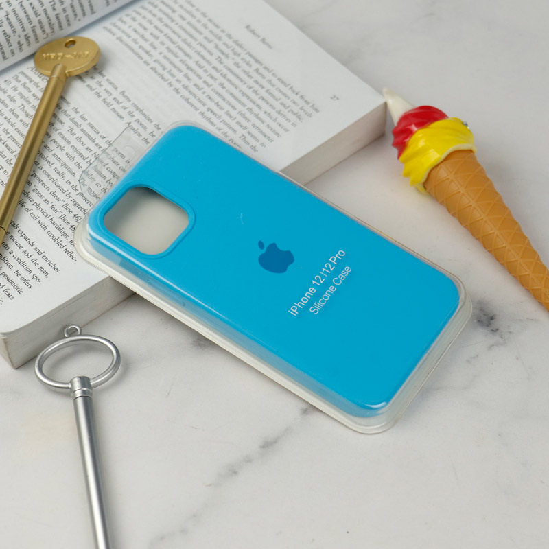 قاب سیلیکونی اصلی زیربسته آیفون iPhone 12 / 12 Pro