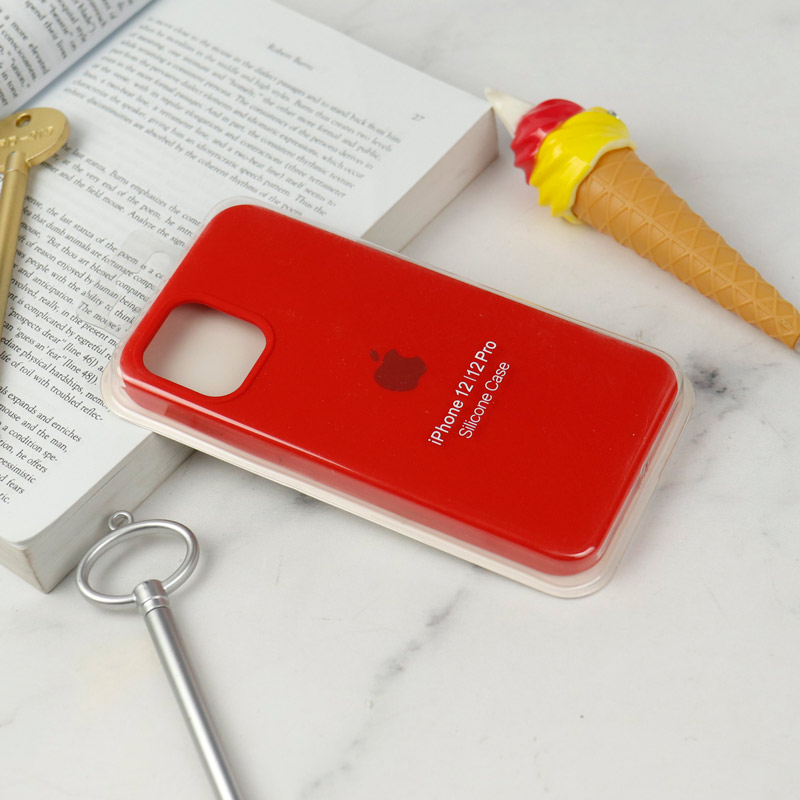 قاب سیلیکونی اصلی زیربسته آیفون iPhone 12 / 12 Pro