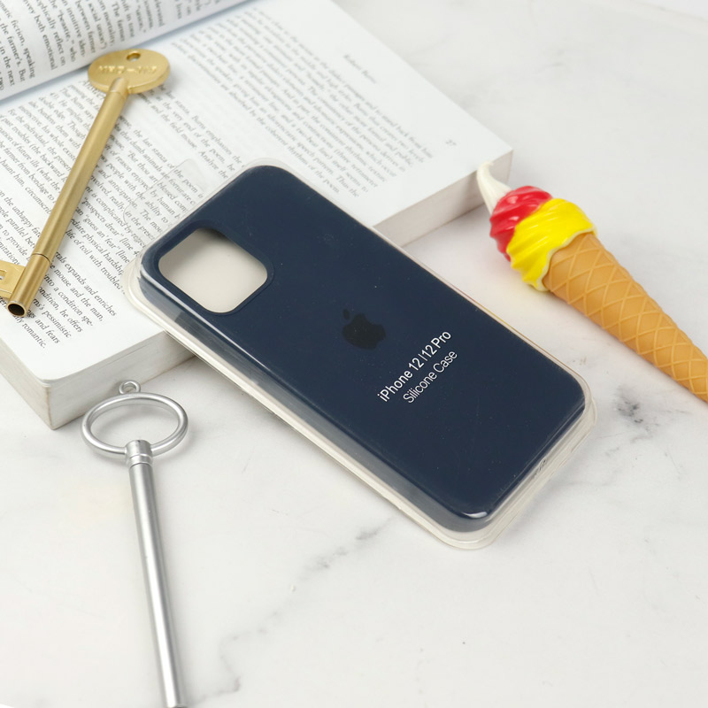 قاب سیلیکونی اصلی زیربسته آیفون iPhone 12 / 12 Pro