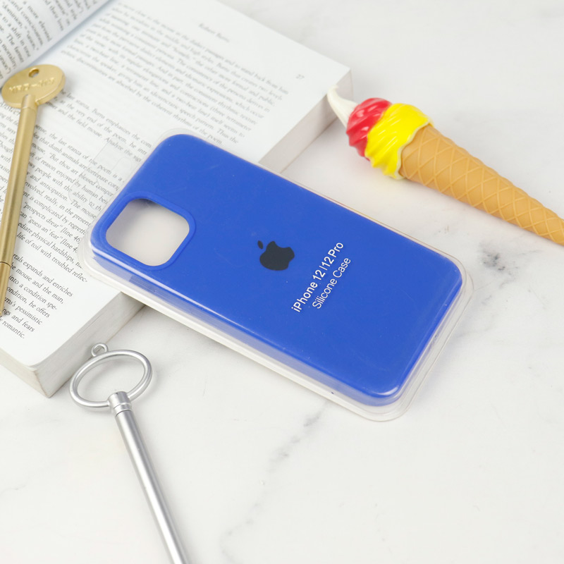 قاب سیلیکونی اصلی زیربسته آیفون iPhone 12 / 12 Pro