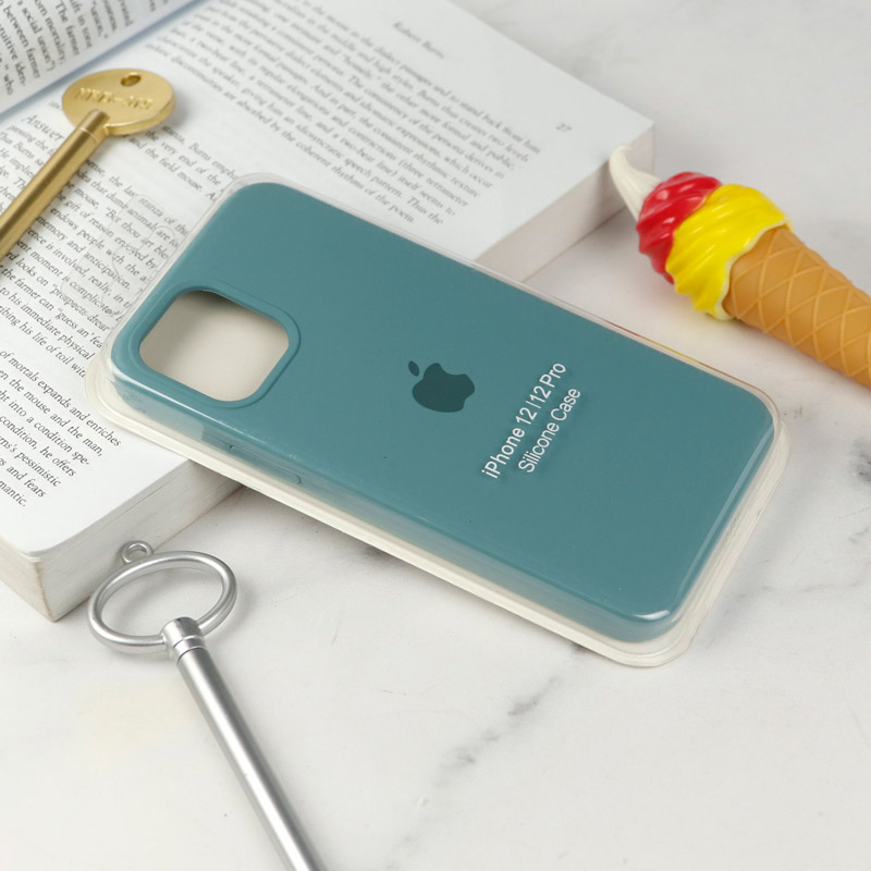 قاب سیلیکونی اصلی زیربسته آیفون iPhone 12 / 12 Pro