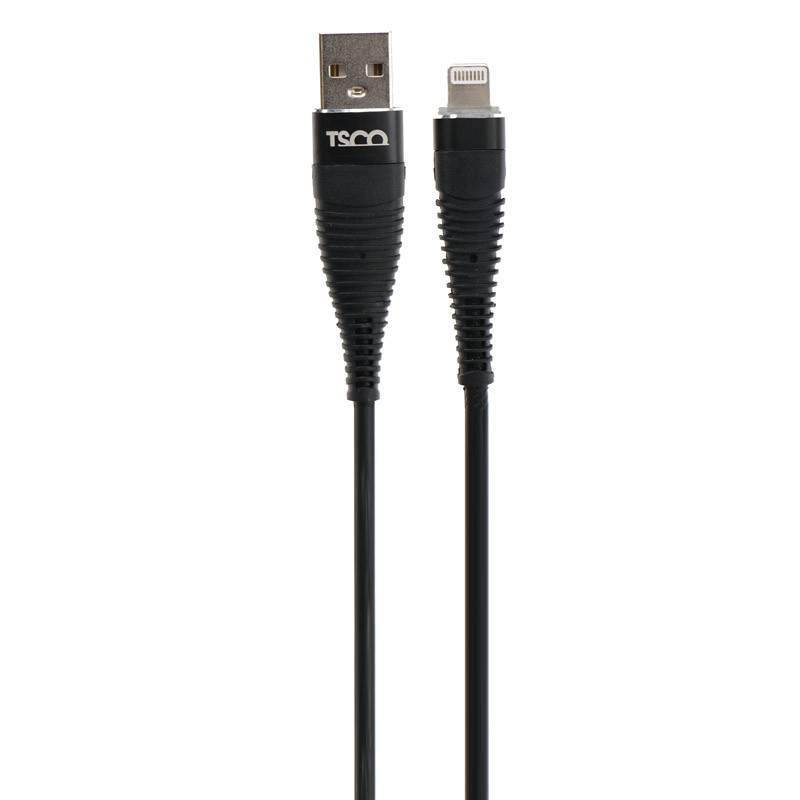 کابل فنری آیفونی TSCO TC i180 2.1A 1m