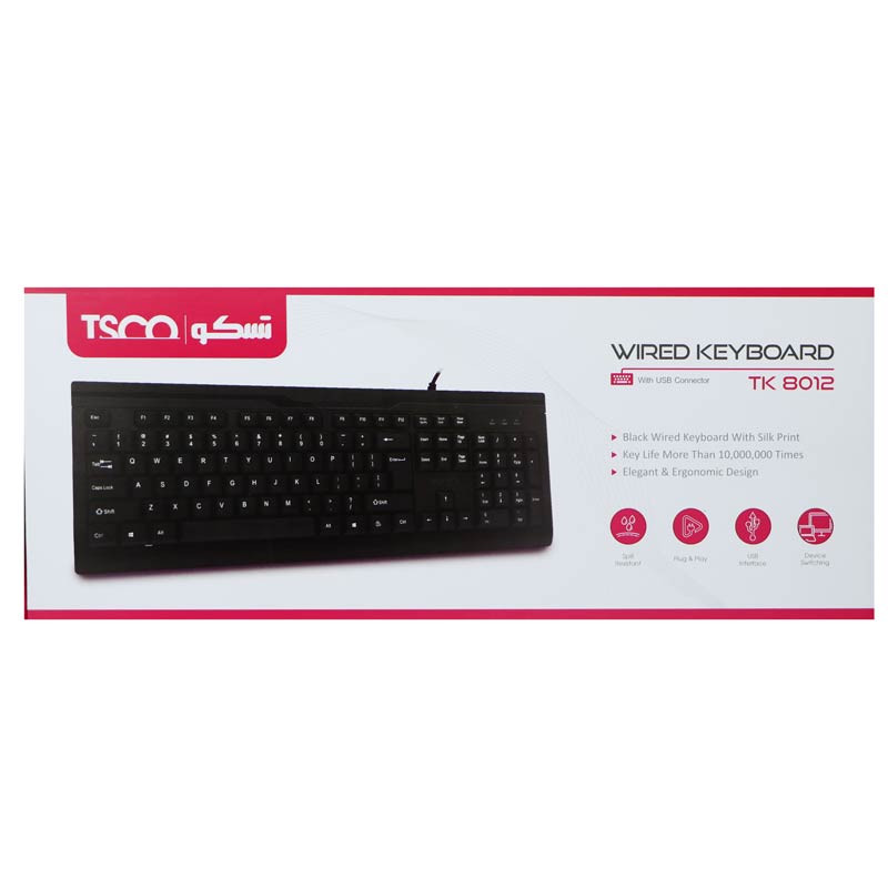 کیبورد TSCO TK-8012