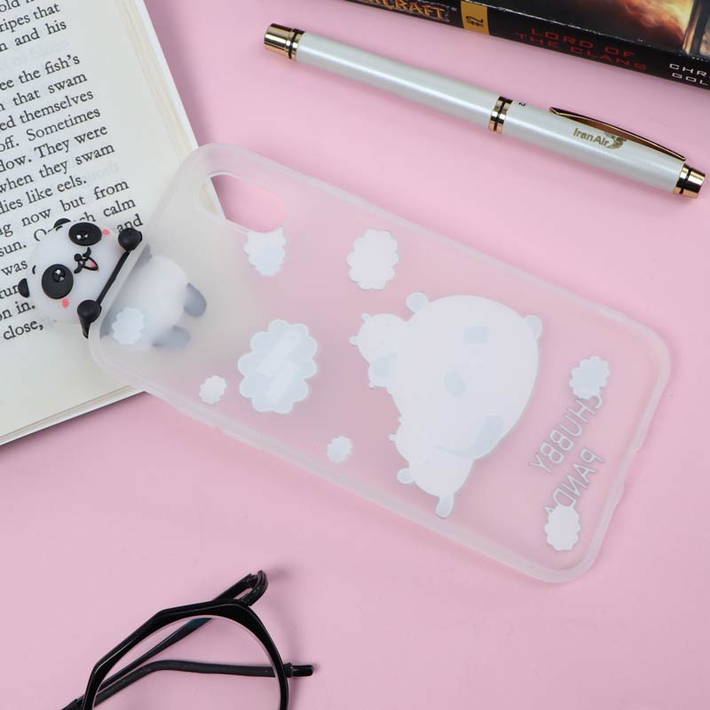 قاب عروسکی طرح پاندا iPhone X/XS