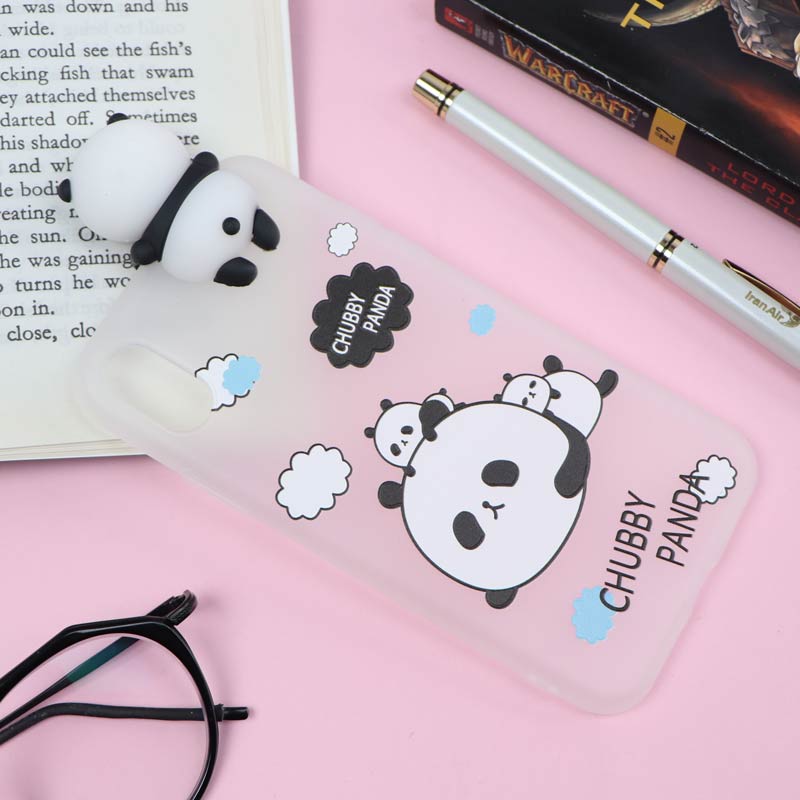 قاب عروسکی طرح پاندا iPhone X/XS